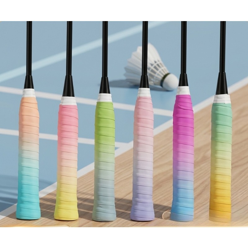 Badminton Grip Tape - Impugnatura per Racchetta da Badminton Bicolore