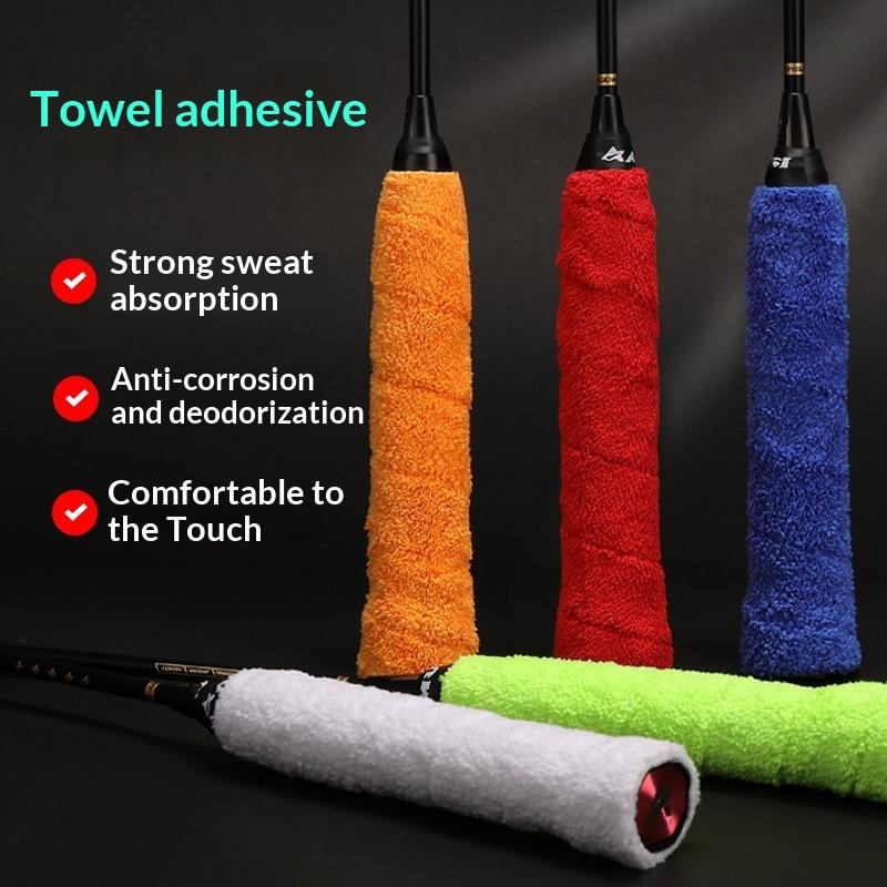 Badminton Grip Tape - 1 Pezzo di Nastro Antiscivolo Assorbente