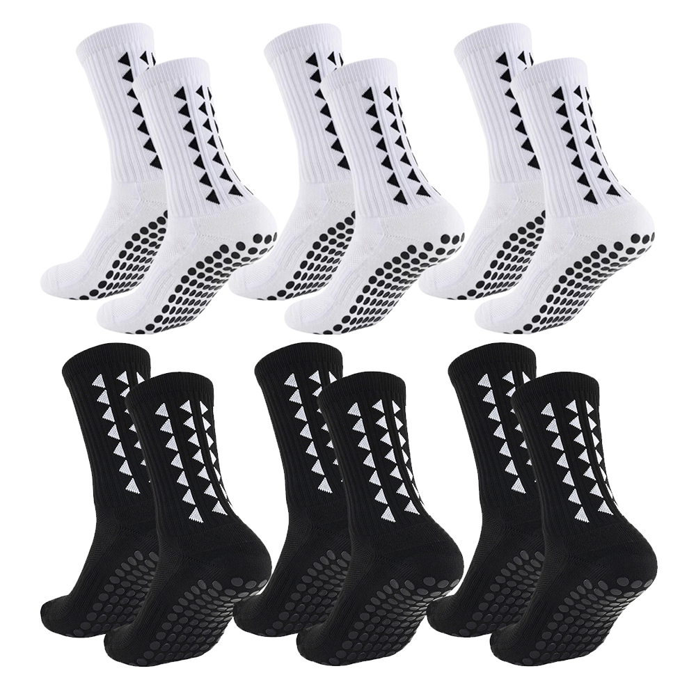 Ankle Support Badminton - 6 paia di calzini antiscivolo da