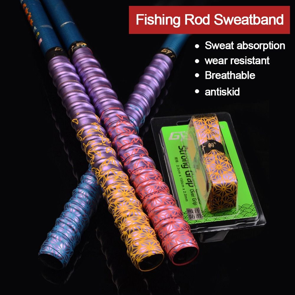 Badminton Grip Tape - Nastro antiscivolo per canna da pesca