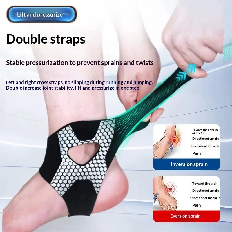 Ankle Support Badminton - Set di 2 Protezioni per Caviglie