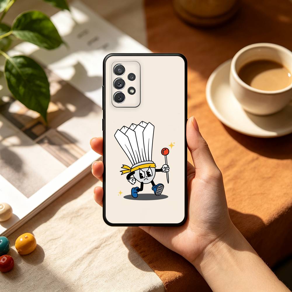 Custodia per telefono con illu - Badminton Quotes recensione e prezzo