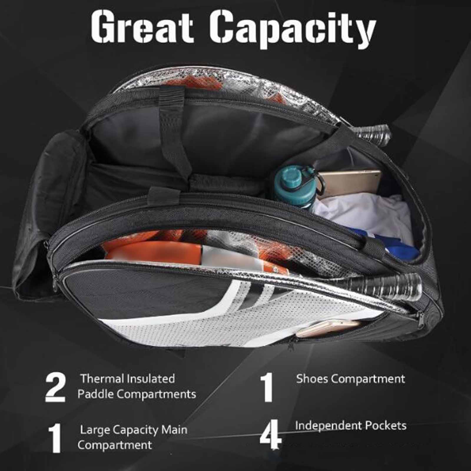 Zaino da Tennis e Badminton, C - Badminton Equipment recensione e prezzo