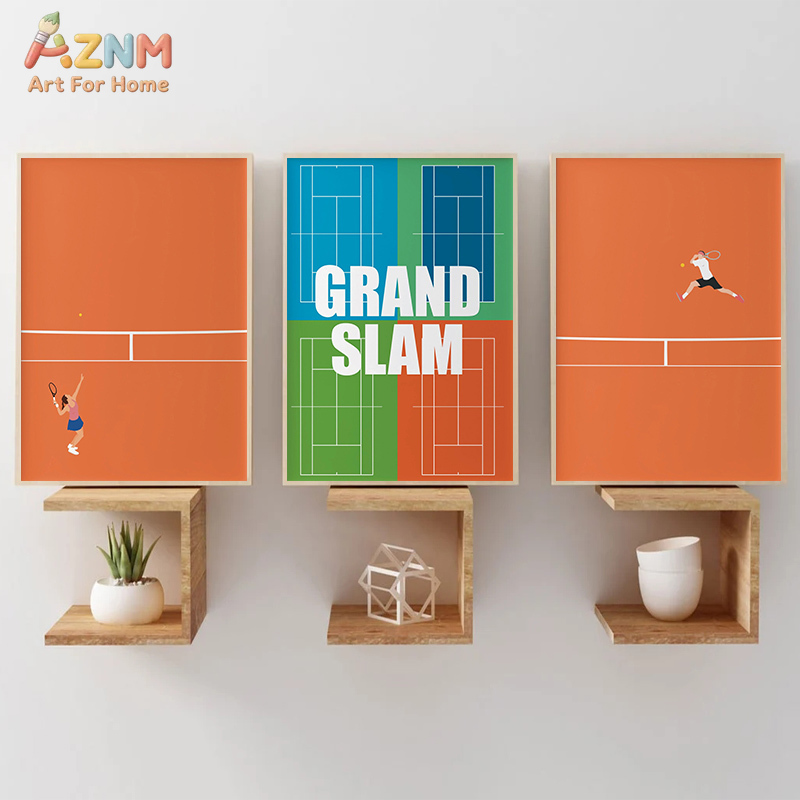 AZNM Stampa artistica da paret - Badminton Quotes recensione e prezzo